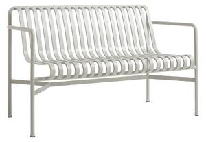 HAY Zahradní lavice Palissade Dining Armrest, Sky Grey