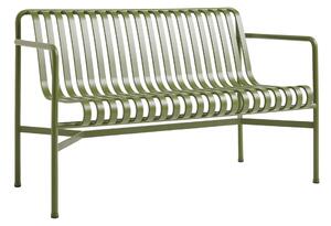 HAY Zahradní lavice Palissade Dining Armrest, Olive