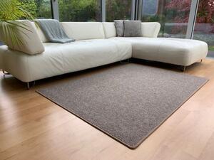 Vopi | Kusový koberec Porto hnědý - Kruh 80 cm