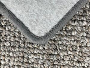 Kusový koberec Wellington šedý Kruh Ø 80 cm