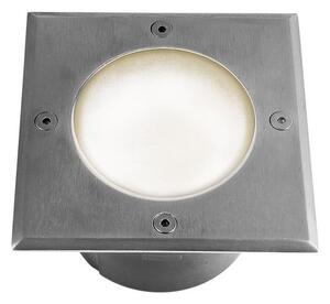 PANIT EST356 Venkovní svítidlo OBLO MICRO ocel čtvercová 230V GX53 7W IP67 - PAN INTERN