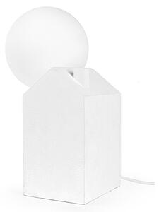 Stolní lampa SELETTI, Bílá, Obývací pokoj, Beton