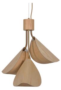 Závěsná svítidlo Forestier, Lys, stmívatelné, Dřevo, Obývací pokoj, Ostatní, Design