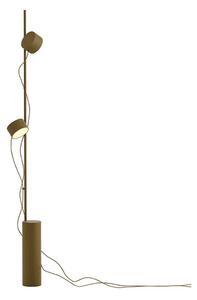Stojací Lampa Muuto, stmívatelné, Hnědá / Rezavá, Obývací pokoj, Kov