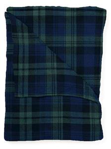 Deka Scot Ornkey zelená / modrá, károvaná