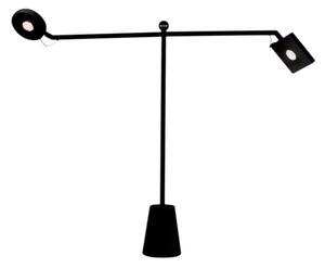 Stolní lampa Artemide, Černá, Obývací pokoj, Hliník