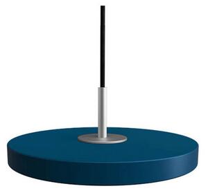 Asteria Závěsné Svítidlo Micro Petrol Blue/Steel Top