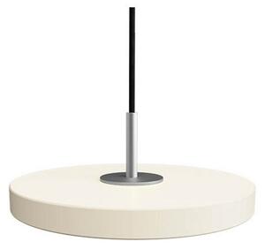 Asteria Závěsné Svítidlo Micro Pearl White/Steel Top