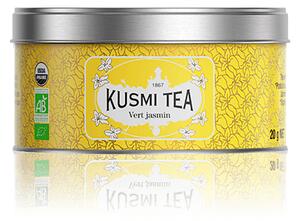 Kusmi Tea Sypaný zelený čaj Green Jasmine Bio, kovová dóza 25 g 21615A1030