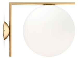 Nástěnná Svítidla FLOS, IC C/W2, stmívatelné, Zlatá / mosazná, Obývací pokoj, Kov, Design