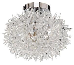 Stropní Lampa Kartell, Bloom CW2, Transparentní, Obývací pokoj, Plast, Design