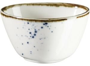 Mäser Oválná miska Pintar White modré tečky 7 x 6 cm, S