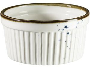 Mäser Zapékací miska Pintar White modré tečky 9 cm