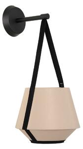 Nástěnná Svítidla Forestier, Carrie XS, stmívatelné, Obývací pokoj, Tkanina / Textil, Design