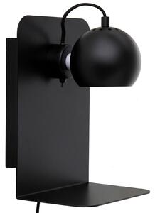 Nástěnná Svítidla FRANDSEN, Ball USB, stmívatelné, Černá, Obývací pokoj, Kov, Design