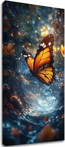 Obraz Orange Butterfly - magická atmosféra