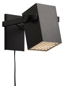 Nástěnná Svítidla FRANDSEN, BF Quadro, Černá, Obývací pokoj, Kov, Design