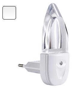 MINI LIGHT noční svítidlo do zásuvky se soumrakovým senzorem LED 0,3W IP20, bílé