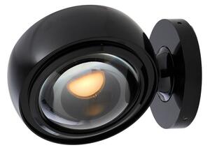 Nástěnná Svítidla LOOM DESIGN, Optic, stmívatelné, Černá, Obývací pokoj, Hliník, Moderní