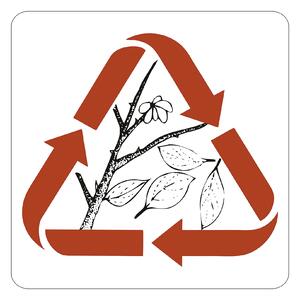 AJ Produkty Samolepicí značka - zahradní odpad