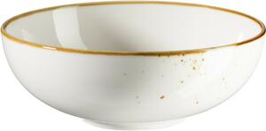 Mäser Miska Pintar White hnědé tečky 17 cm, 17 cm