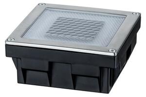 P 93774 Zemní zápustné svítidlo Solar Cube LED, incl. 1x0,24 W, 3,6lm, 2700K, ušlecht.ocel 1ks - PAULMANN
