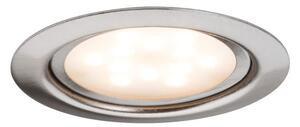 P 93553 Nábytkové zápustné svítidlo - sada 3ks Micro Line LED kartáč.žel - PAULMANN
