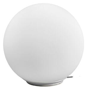 Stolní lampa Artemide, Dioscuri, stmívatelné, Bílá, Obývací pokoj, Sklo, Design