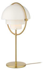 Stolní lampa GUBI, Multi-Lite, Zlatá / mosazná, Obývací pokoj, Kov, Design