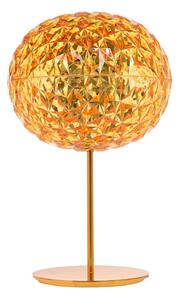 Stolní lampa Kartell, Planet, stmívatelné, Žlutá, Obývací pokoj, Plast, Design