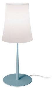 Stolní lampa Foscarini, Birdie Easy Grande, Modrá, Obývací pokoj, Kov, Design