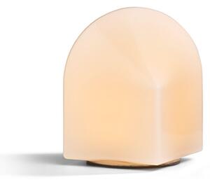 Stolní lampa HAY, Parade, stmívatelné, Pudrová, Obývací pokoj, Sklo, Design
