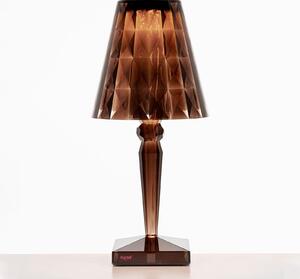 Stolní lampa Kartell, Big Battery, Hnědá / Rezavá, Obývací pokoj, Plast, Design