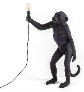 Venkovní svítidla SELETTI, Monkey Lamp, Černá, Plast, Design