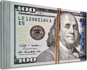 Obraz na plátně Benjamin Franklin - Symbol moudrosti
