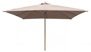 Slunečník Orlando, taupe, 300×300 cm – House Nordic