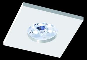 BPM 4206LED2.D40.3K Vestavné svítidlo Aluminio Blanco, bílá 7W 500lm 3000K LED 230V, IP65 - BPM