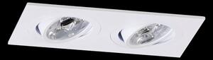 BPM 4212LED1.D40.3K Vestavné svítidlo Aluminio Blanco, bílá 2x 7W LED 230V - BPM