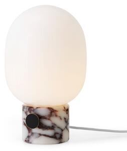 Stolní lampa Audo Copenhagen, JWDA, stmívatelné, Bílá, Obývací pokoj, Sklo, Design