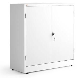 AJ Produkty Kancelářská skříň STYLE, 1000x1000x400 mm, bílá
