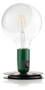Stolní lampa FLOS, Lampadina, Zelená, Obývací pokoj, Kov, Design