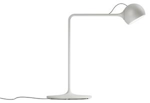 Stolní lampa Artemide, Ixa, stmívatelné, Šedá, Obývací pokoj, Kov, Design