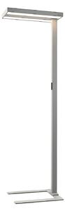 Stojací Lampa Arcchio, Logan Ultra, stmívatelné, Metalická, Pracovna, Hliník, Moderní