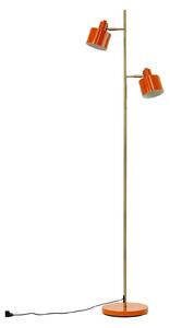 Stojací Lampa Dyberg Larsen, Ocean, Oranžová, Obývací pokoj, Kov, Skandinávský