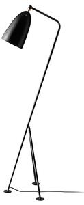 Stojací Lampa GUBI, Gräshoppa, Černá, Obývací pokoj, Kov, Design