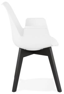 Jídelní židle Alcapone Barva: bílá/přírodní