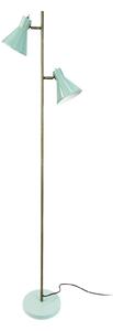 Stojací Lampa Dyberg Larsen, Sleep, Zelená, Obývací pokoj, Kov, Design