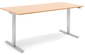 AJ Produkty Výškově nastavitelný stůl FLEXUS, 1800x800 mm, buk