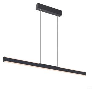 Závěsná svítidlo SLV, One Linear, stmívatelné, Černá, Kuchyně, Kov, Moderní