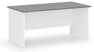 Kancelářský psací stůl PRIMO WHITE, 160x80 cm, bílá/grafit